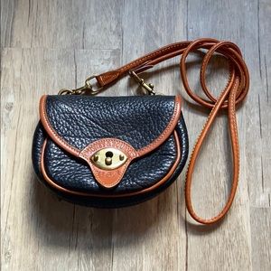 Small leather crossbody; never used